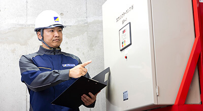 ALSOKのビル管理・清掃業務